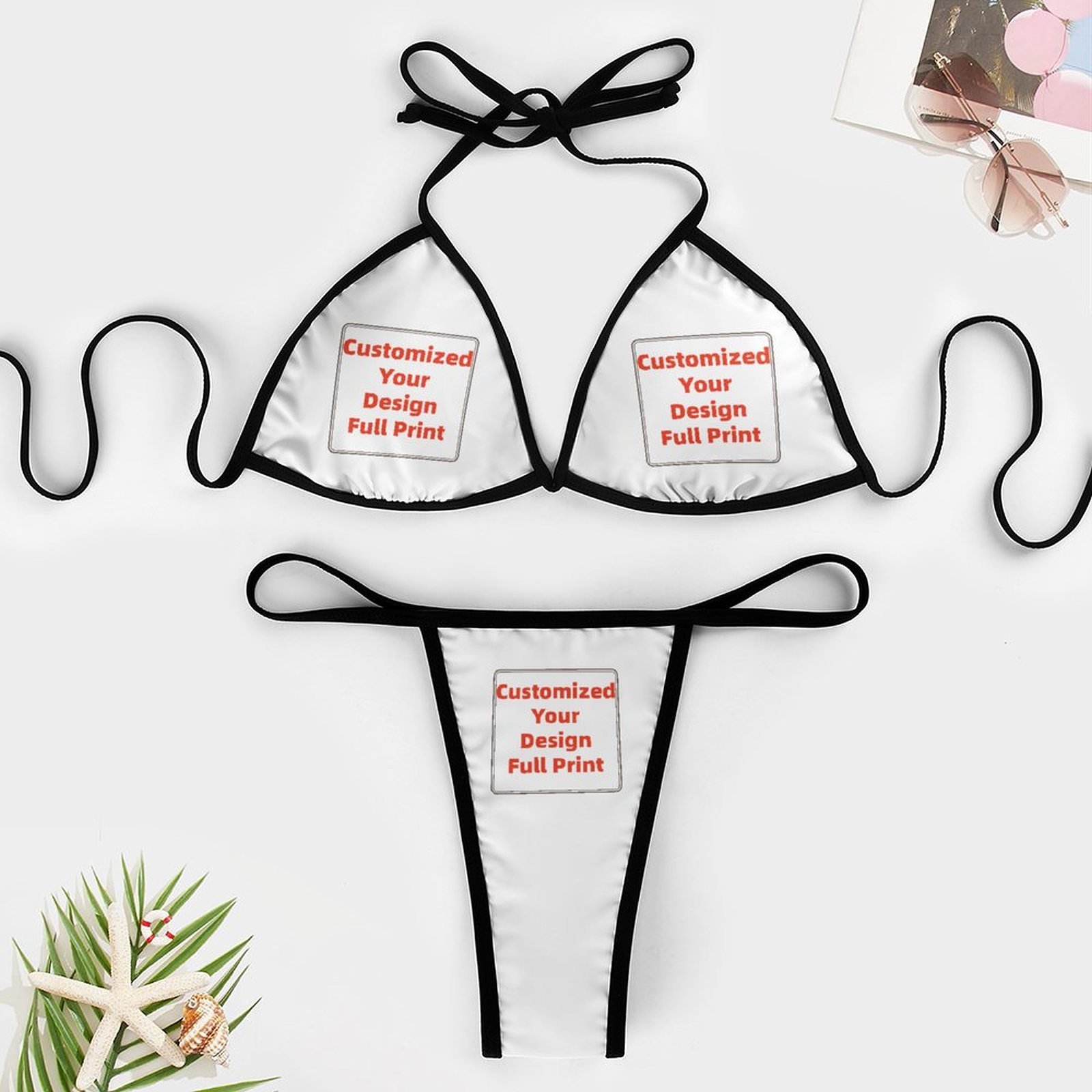 Maßgeschneiderter Damen-Bikini – Thong Bikini Women Bewertung und Preis