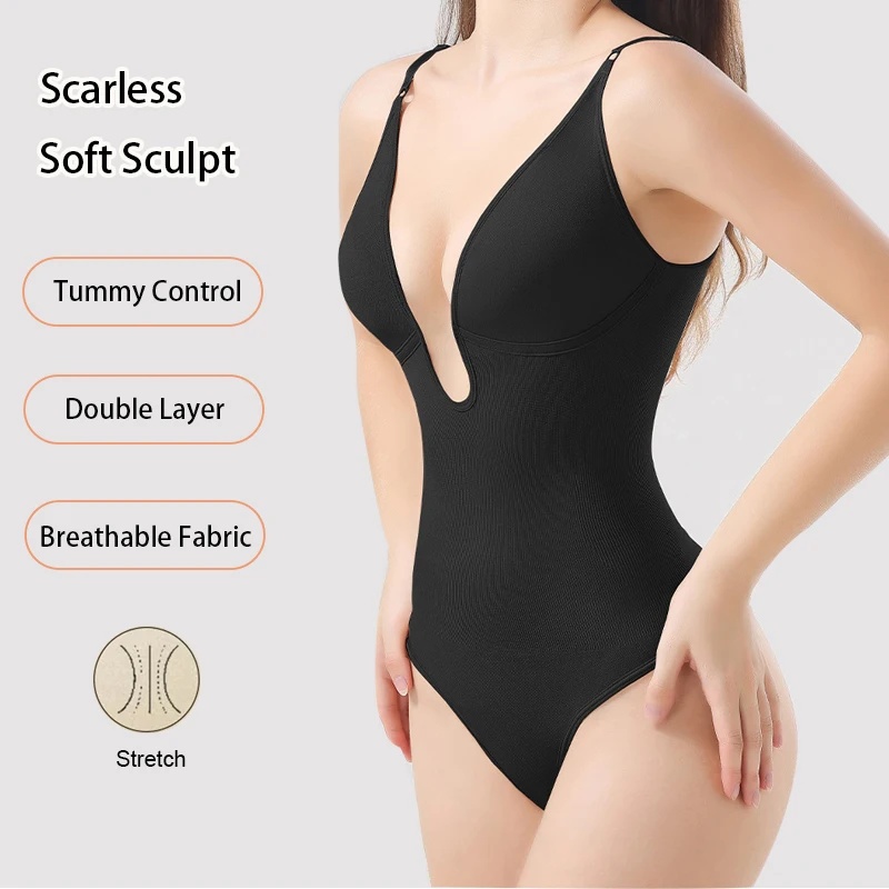 Damen Rückenfreier Bodysuit Sh – Shapewear Bodysuit Firm Bewertung und Preis